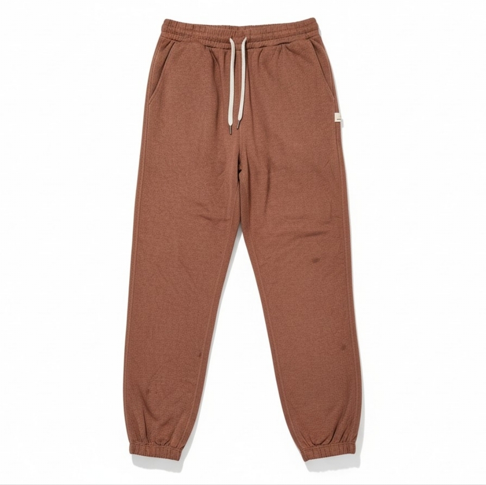 Vuori Womens " Boyfriend "Joggers XS Small Heather Rust Lounge Sweatpants